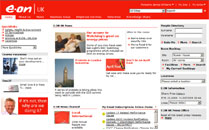 Screen shot of Eon Intranet