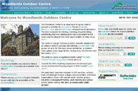 Screen capture of WoodlandsCentre.co.uk
